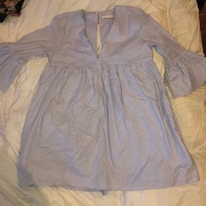 ZARA Pale Blue Romper